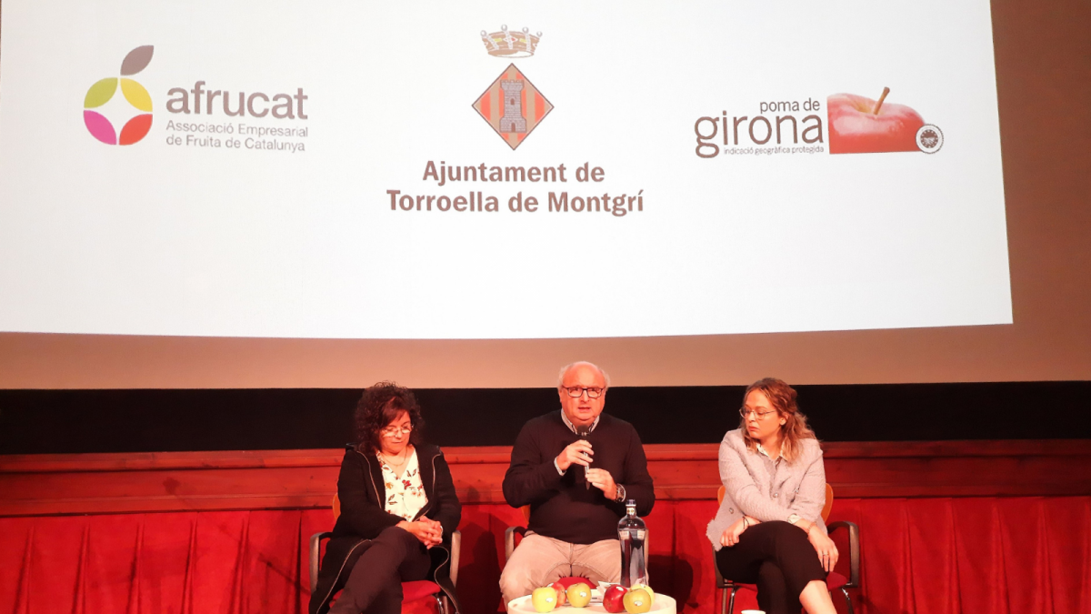 Giropoma asiste a la 23.ª edición del POMATEC 2023, la Jornada Tècnico-Económica de la Manzana